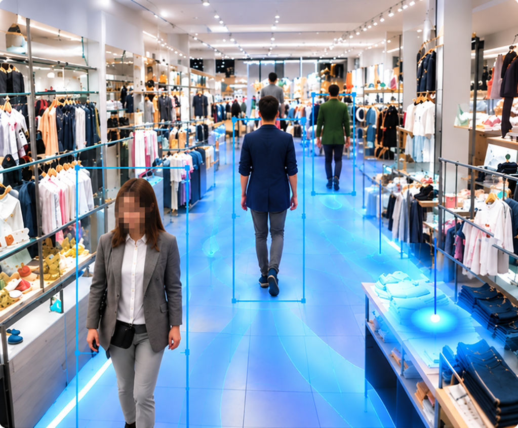anavid analyzing shopper behavior and journeys in a store